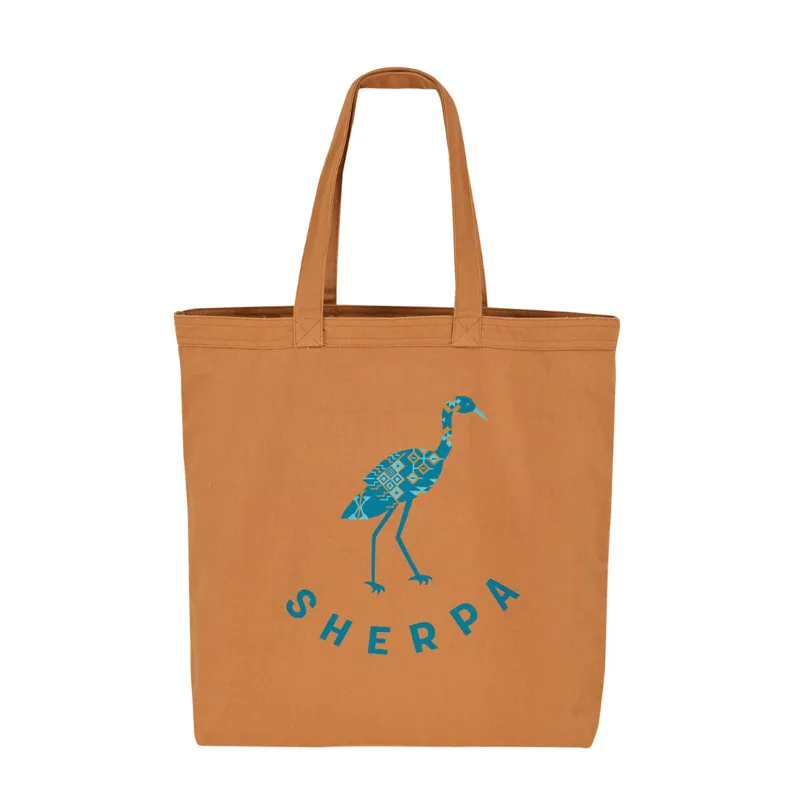 Sherpa Market Tote Bag in Masala Crane